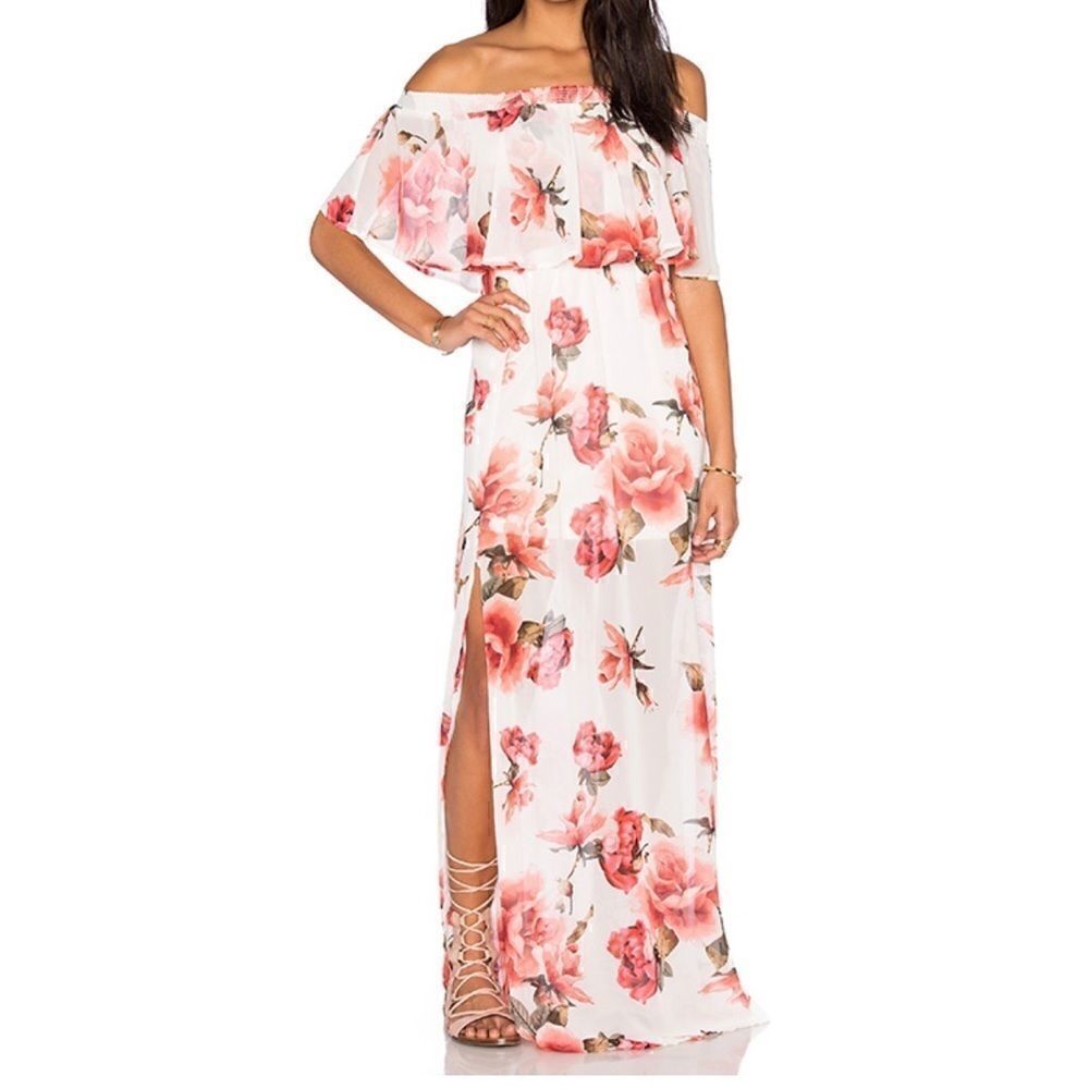 Show Me Your Mumu SMYM Brynlee Floral Maxi Dress Size Small NWT